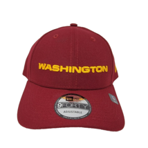 NFL Washington Football Team New Era 9FORTY Adjustable Hat Burgundy - $22.42