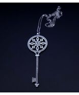 Tiffany &amp; Co. Platinum Diamond Kaleidoscope Key Pendant Necklace 16&quot; - $11,125.79 CAD