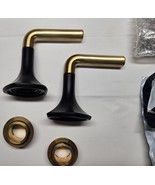 Kohler 27018-4-BMB Occasion Deck-Mount Lever Handles for Tub - Black/Gold - $313.07 CAD