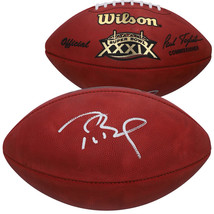 Tom Brady Autographed Patriots Super Bowl Xxxix Pro Football Fanatics - £1,947.37 GBP