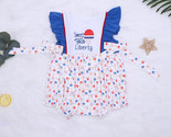 NEW Boutique Baby Girls 4th of July Ice Cream Star Print Ruffle Romper J... - £8.96 GBP