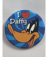 I ❤️ Daffy Duck Vintage 1990’s KIDS! Looney Tunes Safety Pin Back Button... - $150.53 MXN