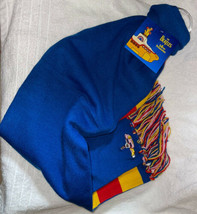 The Beatles Knit Winter Scarf with Tassels “Yellow Submarine” Adult Unisex NEW - £24.04 GBP