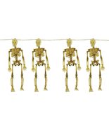 3D Skeleton Garland 4-6&quot; Tall Hanging Decaying Skeletons 5ft Long String... - £3.81 GBP