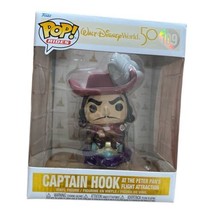 Funko Pop! Rides Captain Hook #109 Walt Disney World 50th Anniversary *New - £15.75 GBP