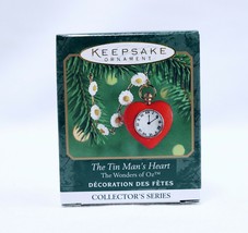 2000 Hallmark Keepsake Christmas Ornament Mini Tin Man Heart Wizard of Oz - £19.88 GBP