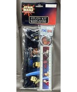 Star Wars Episode 1 Study Kit W/ Pencil Pouch, Ruler, Eraser &amp; Sharpener - £9.11 GBP