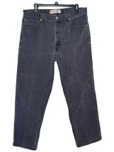 Levi&#39;s 505 Men Jeans Regular Fit Relaxed Straight Leg Denim Black Size 3... - £19.46 GBP