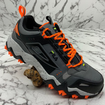 Fila Oakmont Tr Grey | Black | Orange Sneakers - £111.77 GBP