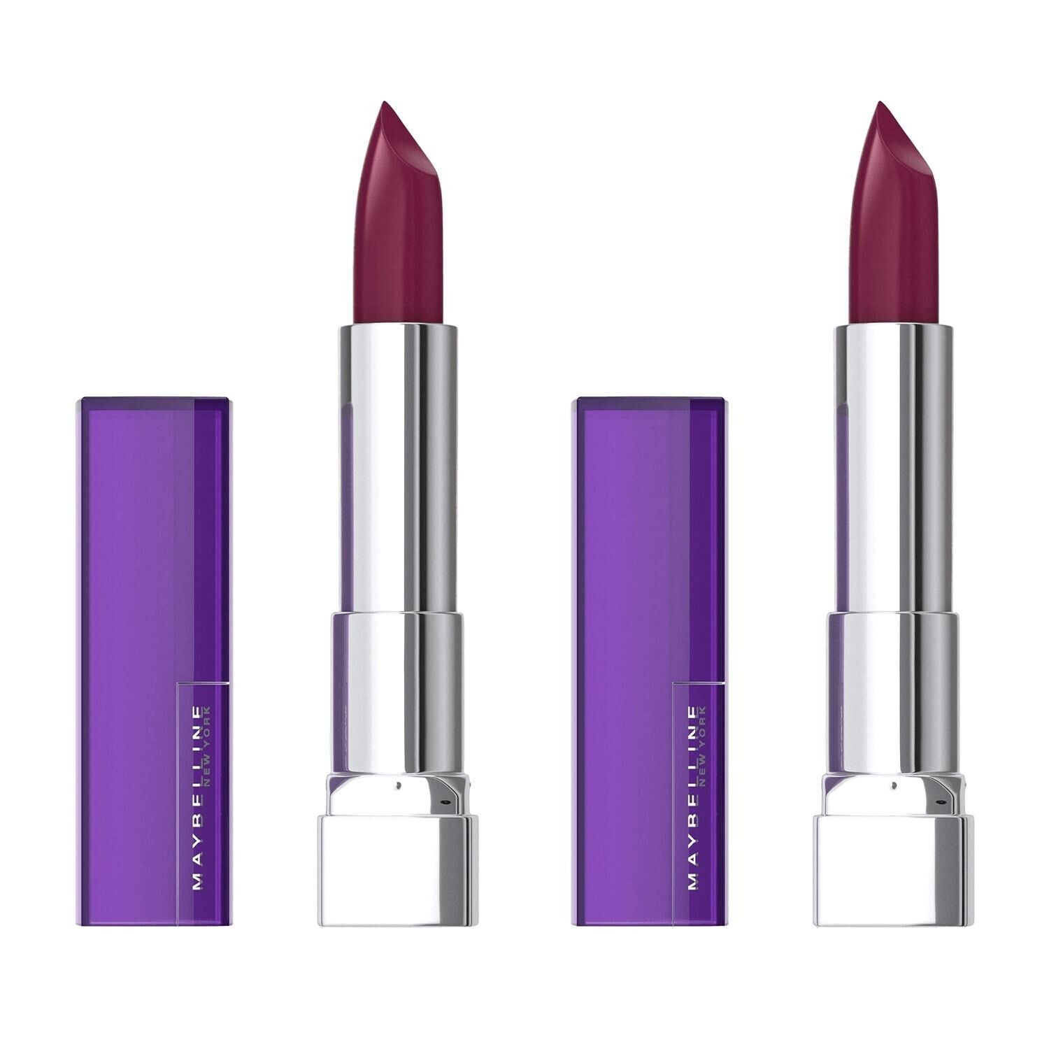 LOT OF 2 Maybelline Color Sensational Cream Finish Lipstick 400 Berry Go... - $13.27