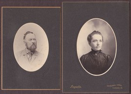 Thomas William Foster &amp; Wife Clara May Wyman Photos - Farmington, Maine - £27.57 GBP