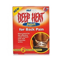 Deep Heat Well Extra Large Patch for Back Pain Pads - Pack of 2  - $11.00