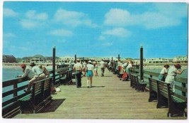 Virginia Postcard Virginia Beach Fishing Pier - £2.21 GBP