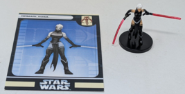 Star Wars Miniatures Game Komari Vosa 39/60 Figure With Card WOTC - £12.85 GBP