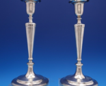 Hamilton by Tiffany and Co Sterling Silver Candlestick Pair #17267B/7117... - $1,979.01