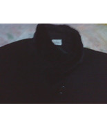 Harve Bernard Wool with Faux Fur Trim Collar/ Sleeves 49&#39;&#39; Long Black 14... - $34.89