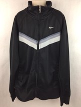 Nike Athletic Dept. Kid&#39;s Black and White Polyester Jacket Size M - £11.02 GBP
