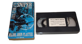 Ultimate Sniper The Video John Plaster Charles Hathcock 1994 VHS Rare - £36.52 GBP
