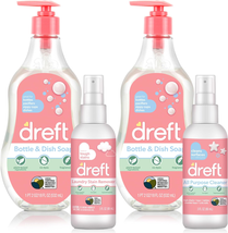 Baby, Bottle and Dish Soap, plus Travel Size All Purpose Spray and Laundry Stain - £22.16 GBP