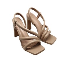 New York And Company Albina Asymmetrical Heel Sandals - £42.00 GBP