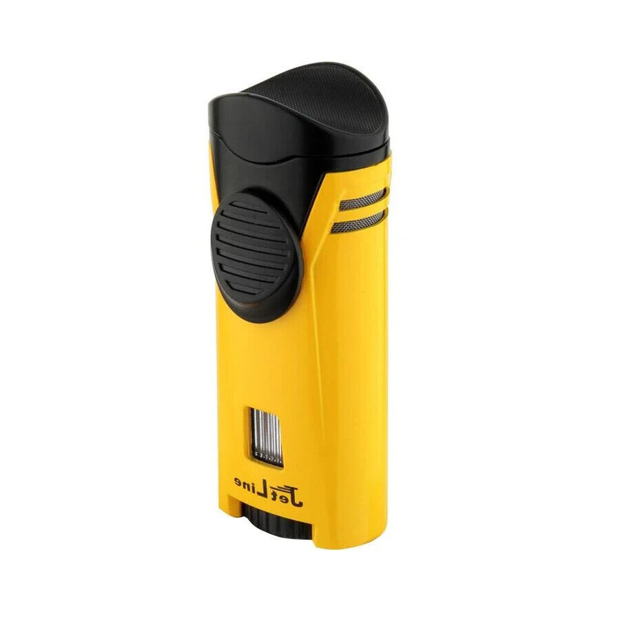 Jetline Bugle YELLOW/BLACK Single Flame Torch - JETLINE BUGLE YELLOW - $48.99