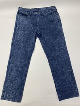 Levi&#39;s 541 Athletic Fit Jeans-Indigo with Bleach Spots-Men&#39;s W36 L34 - £11.84 GBP