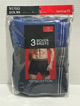 3 Brand New Boxer Briefs Size (XL 40-42 Waist) 100% cotton - SUGG American Fit - £9.29 GBP