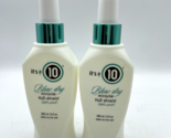 2 x It&#39;s a 10 Miracle Blow Dry H2O Shield 100% Proof 6 oz each Bs262 - £23.98 GBP