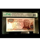 Argentina 1000 Pesos 1976 World Paper Money UNC Currency - PMG Certified... - £52.08 GBP