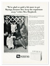Maytag Washer and Dryer Mrs. Shepherd San Dimas CA Vintage 1972 Magazine Ad - $180.80 MXN