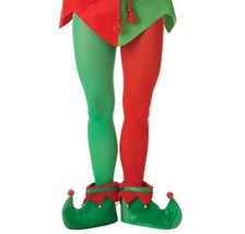 Adult Red Green Elf Tights 95-160 lbs - £7.40 GBP