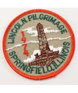 Vintage 1974 Lincoln Pilgrimage Springfield Boy Scouts of America BSA Patch - $218.08 MXN