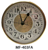 NEW 4 1/4&quot; Complete Clock Insert or Fit-Up Movement - Choose from 5 Styles! - $19.95