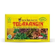 Tolak Angin Honey Sidomuncul Herbal Supplement For Cold Stomach Ache - 1... - £20.97 GBP