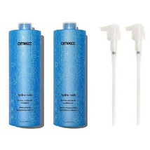 Amika Hydro Rush Intense Moisture Shampoo &amp; Conditioner 33.8 oz with pumps - £87.64 GBP