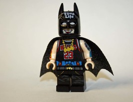 Building Block Batman Basketball player Minifigure Custom - £4.81 GBP