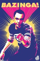 The Big Bang Theory ~ Sheldon Bazinga 22x34 Tv Poster Jim Parsons NEW/ROLLED! - $9.00