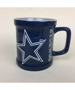 Dallas Cowboys Ceramic Coffee Tea Mug Cup 3D Mirrored Raised Logo 10 oz ... - £15.64 GBP