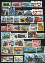 Trains Collection Used Railroads Locomotives Transportation ZAYIX 0124S0319 - £9.13 GBP