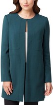 New Tahari Asl Green Long Career Jacket Blazer Size 6 P Petite $149 - £46.63 GBP