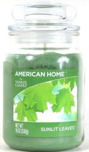 1 Count American Home By Yankee Candle 19 Oz Sunlit Leaves Scented Glass... - £22.37 GBP