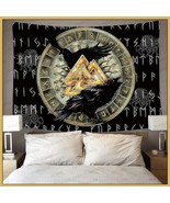 Valhalla Valknut Symbol Viking Runes Polyester Blanket Valuable Trading ... - £27.37 GBP