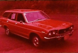 1973 Mazda Rx3 Vagone W Rivenditore Etichette Automobile Auto RGB 35mm S... - £16.24 GBP