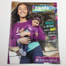 American Girl AG Catalog January 2017 Doll Year Gabriela McBride Truly Me - £11.98 GBP