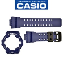 Genuine Casio G-Shock Original GA-700-2A Watch Band Blue Bezel Rubber Set - £39.30 GBP