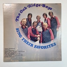 The Oak Ridge Boys Sing Their Favorites, Gospel Music Album Vinyl LP - £4.77 GBP