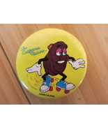 Vintage 1988 The California Raisins Button Pin Badge Roller Skates Yellow - €16,12 EUR