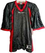 Alleson Athletic Warriors YOUTH Short Sleeve Jersey Black/Red - XL - $26.94