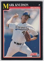 M) 1991 Score Baseball Trading Card - Mark Knudson #239 - £1.47 GBP