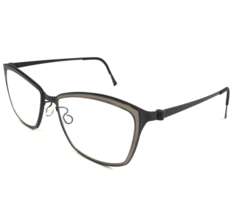 Lindberg Eyeglasses Frames 9713 T409 Col.U14 Matte Dark Purple Cat Eye 52-16-135 - £171.38 GBP